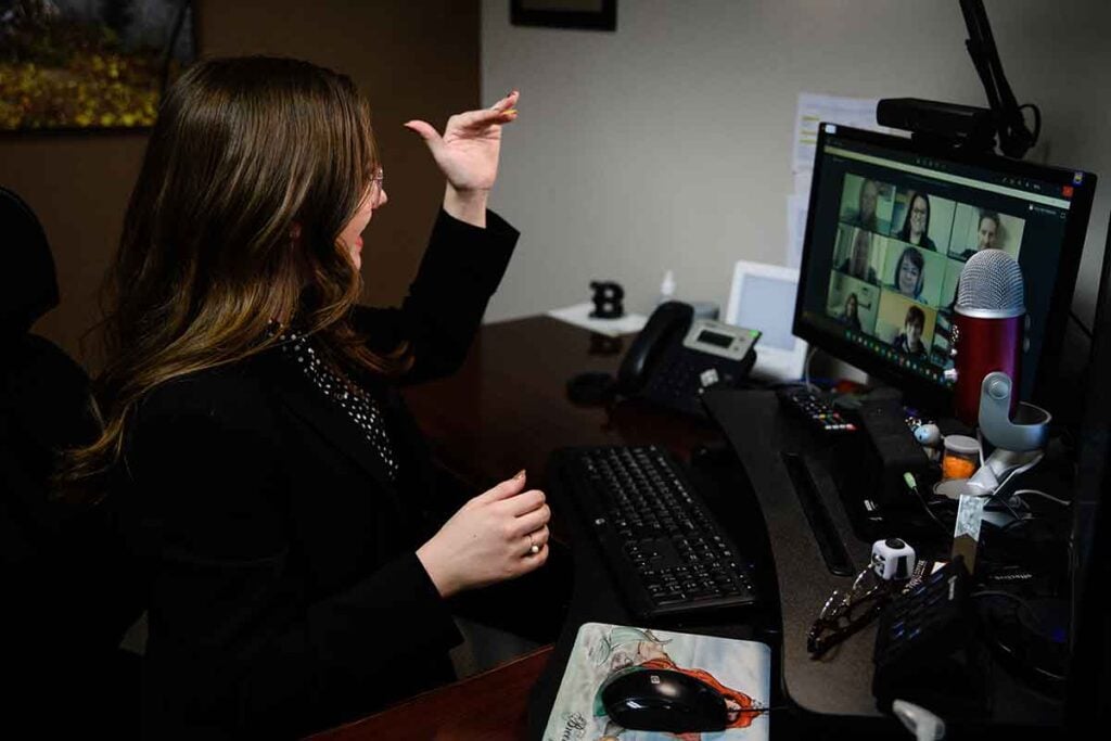 virtual Presentation training