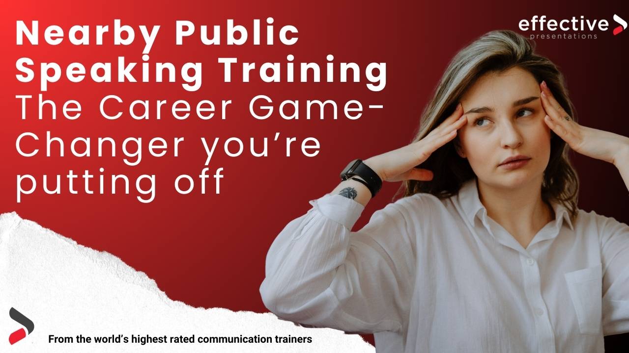 public speaking training program with live audience practice