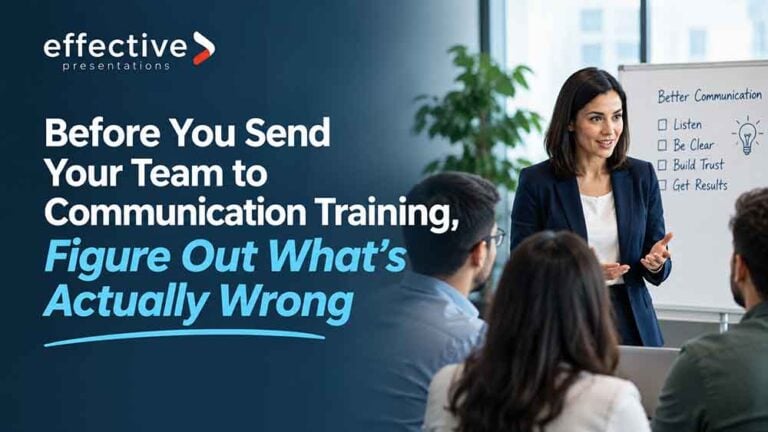 Communication training for teams by Effective Presentations